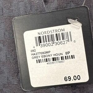 Holagen‎ Skirt Womens 8 Petite Grey Houndstooth Pleated A-Line Ladies NEW